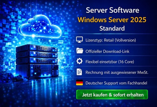 Windows server 2025 - 2025, standard